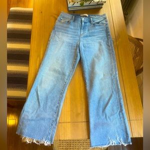 7 For All Mankind Cropped Alexa Jeans size 29